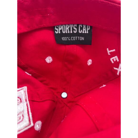 Texas State TX Hat Red Cap Adjustable - Picture 5 of 5